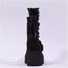 Marco Moreo Vale Frill Toecap Ankle Boot - Brown Suede